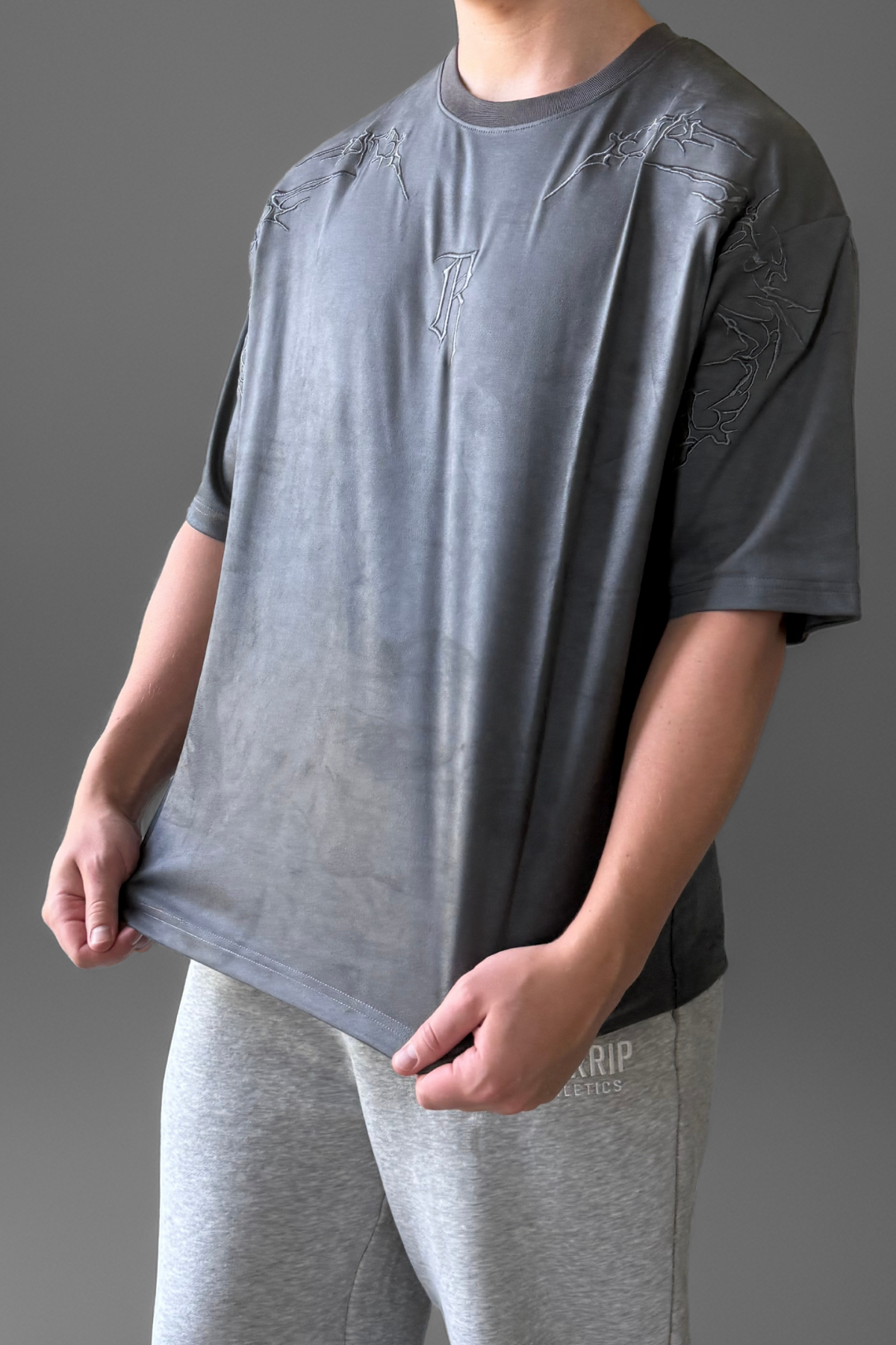 BERSERKER | EMBROIDERED OVERSIZED TEE