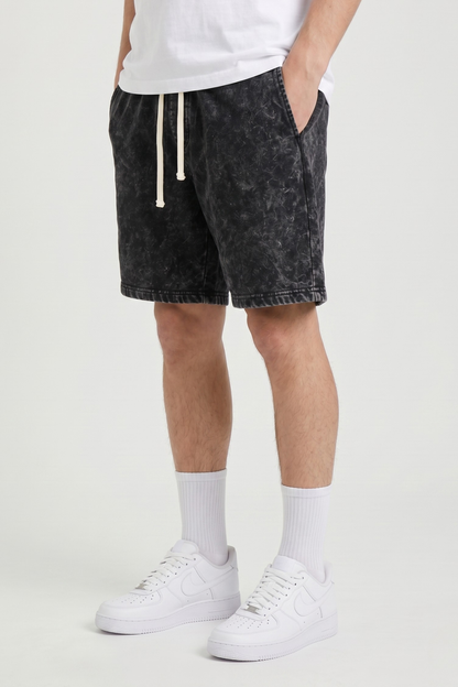 RIFT | ACID-WASH SHORTS