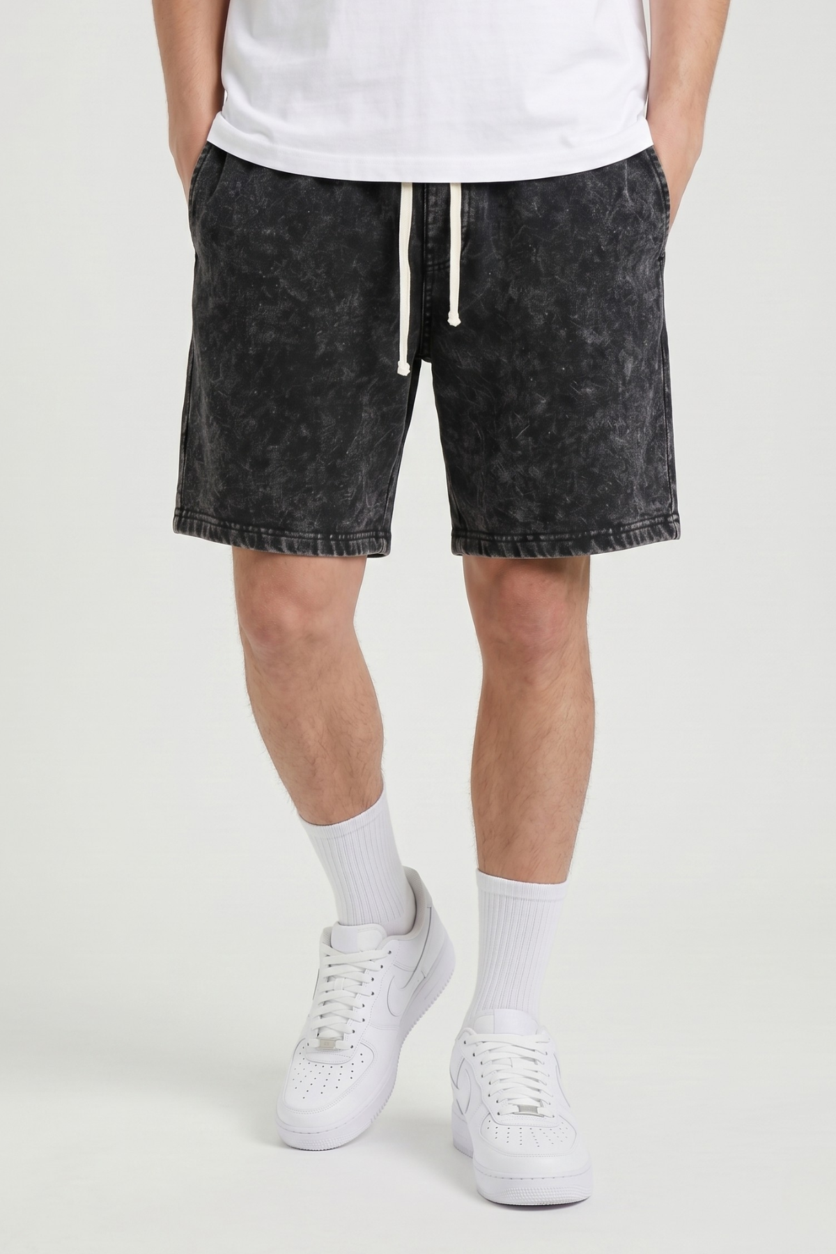 RIFT | ACID-WASH SHORTS