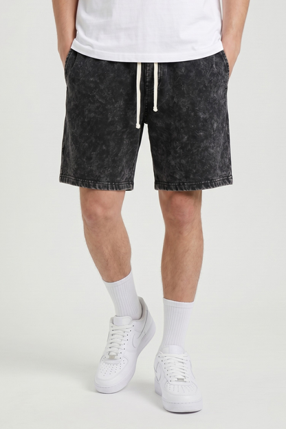 RIFT | ACID-WASH SHORTS