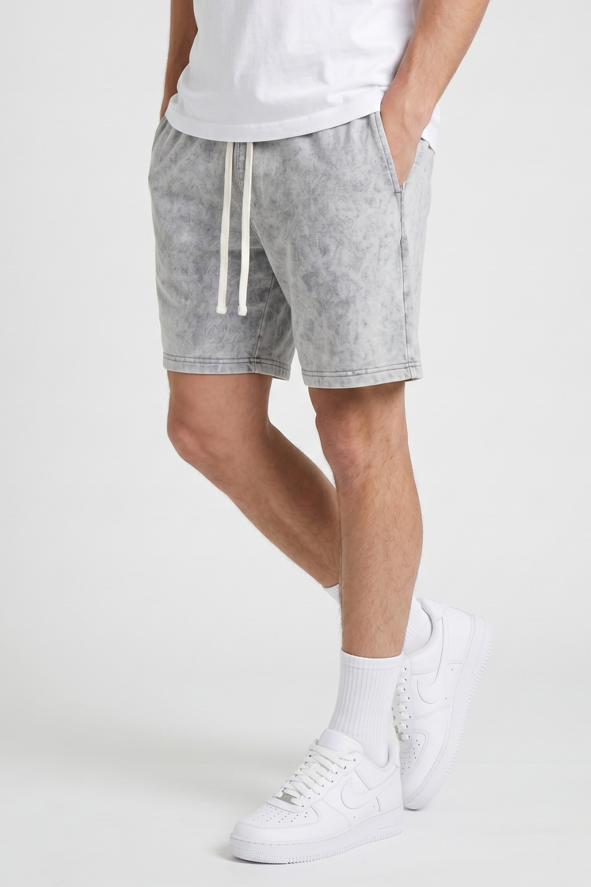 RIFT | ACID-WASH SHORTS