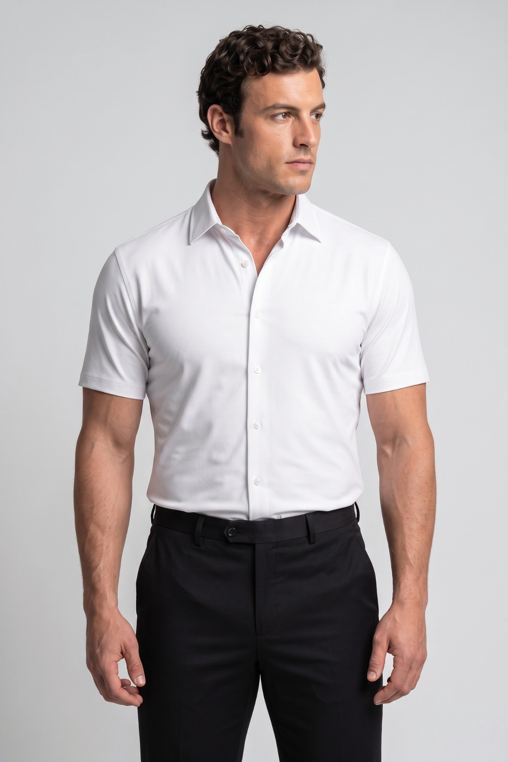 SIGNATURE | SHORT-SLEEVE DRESS SHIRT