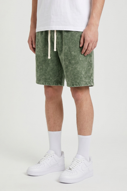 RIFT | ACID-WASH SHORTS