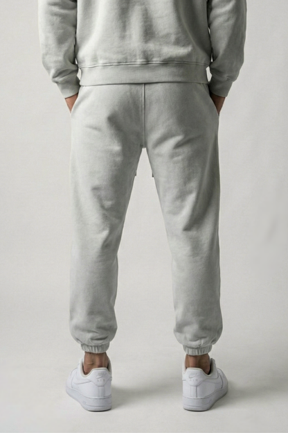 RIFT | ACID WASH CUFFED SWEATPANTS