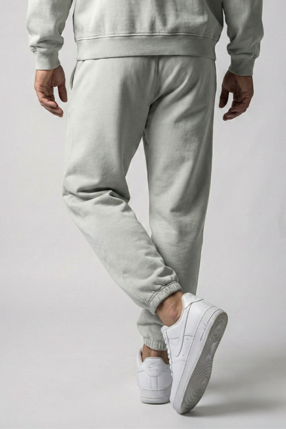 RIFT | ACID WASH CUFFED SWEATPANTS