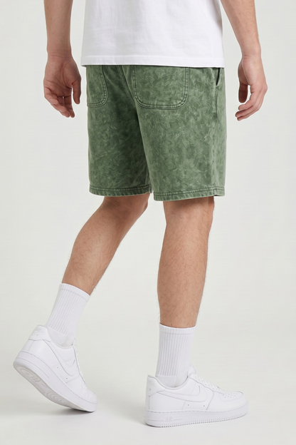RIFT | ACID-WASH SHORTS