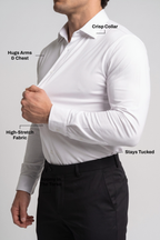 SIGNATURE | LONG-SLEEVE DRESS SHIRT