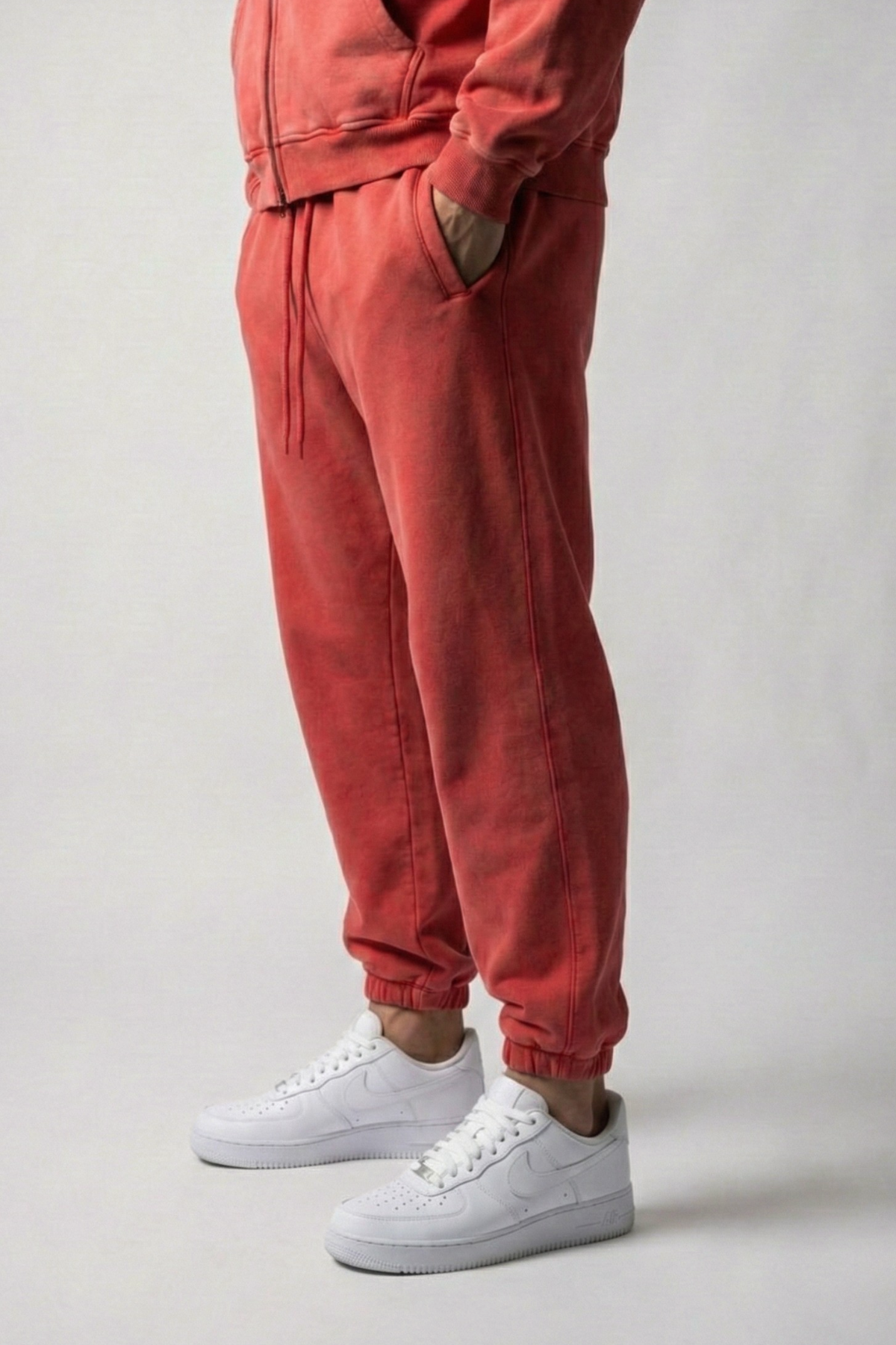 RIFT | ACID WASH CUFFED SWEATPANTS
