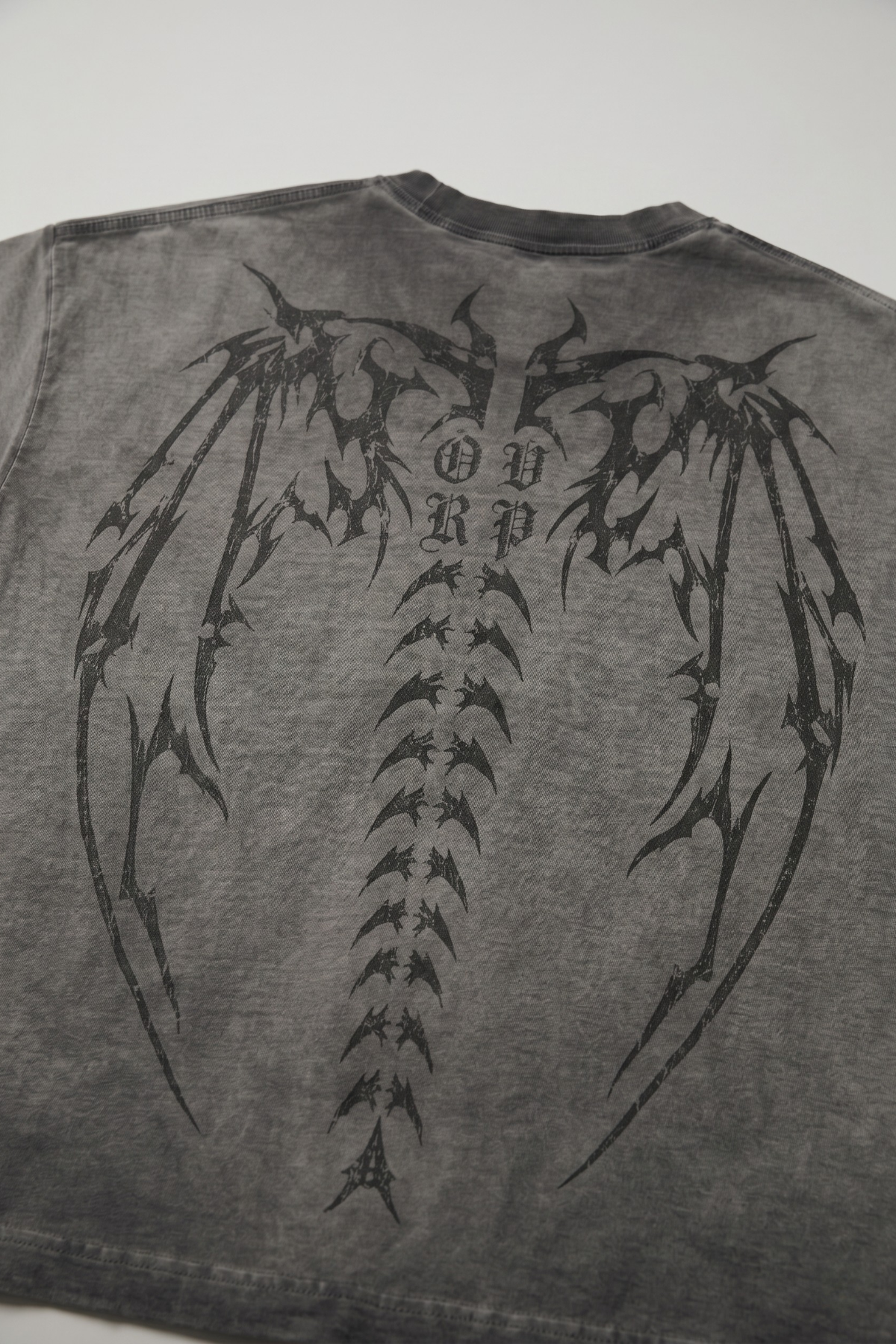 FALLEN | OVERSIZED REVERSE-DYED TEE