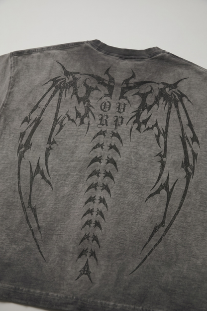 FALLEN | OVERSIZED REVERSE-DYED TEE