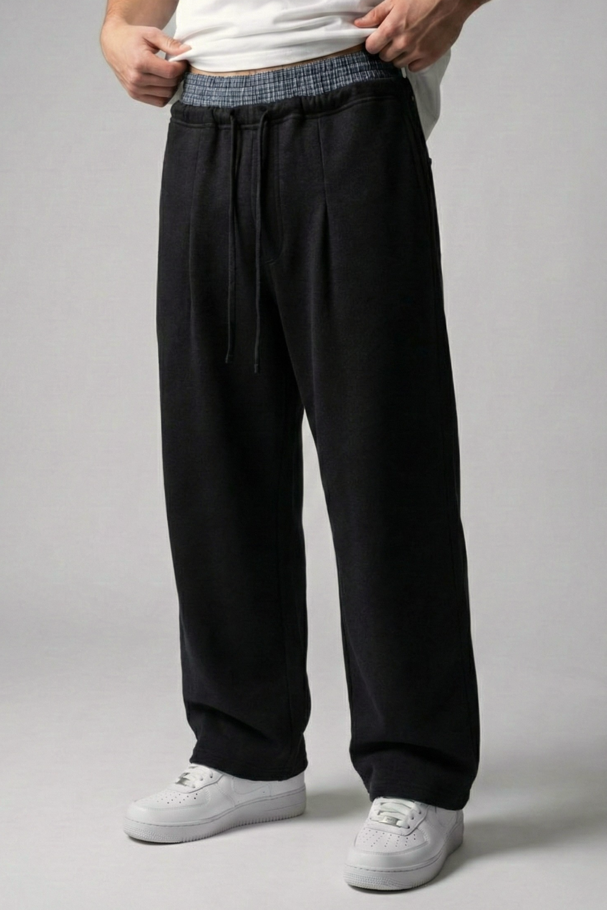 MONARCH | DOUBLE-WAISTBAND SWEATPANTS