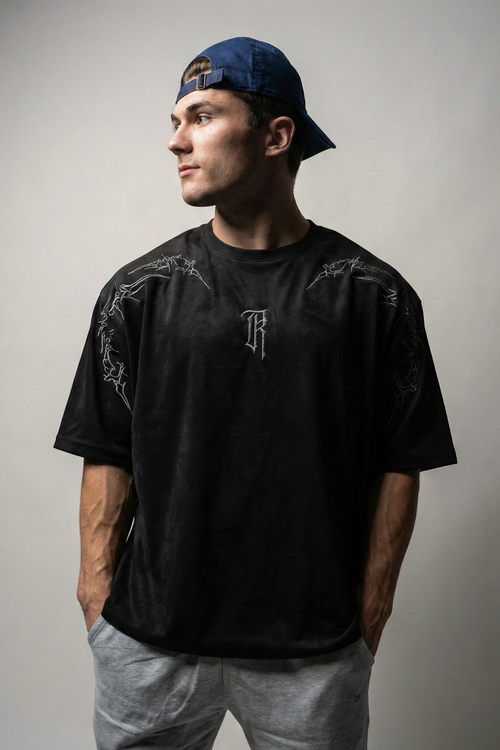 BERSERKER | EMBROIDERED OVERSIZED TEE