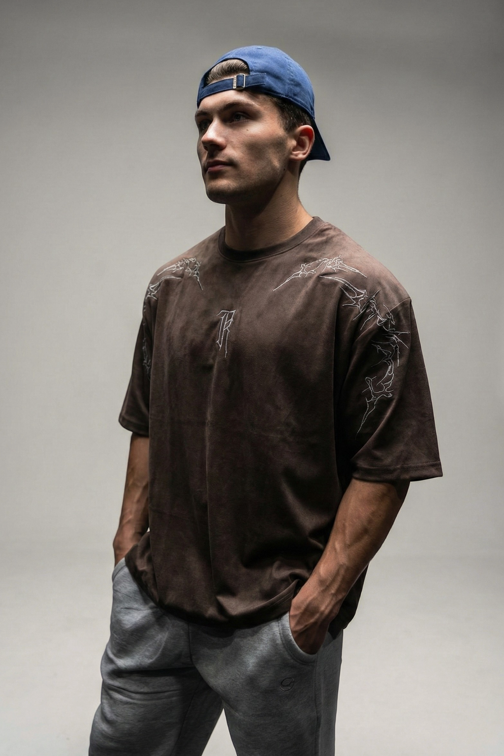 BERSERKER | EMBROIDERED OVERSIZED TEE