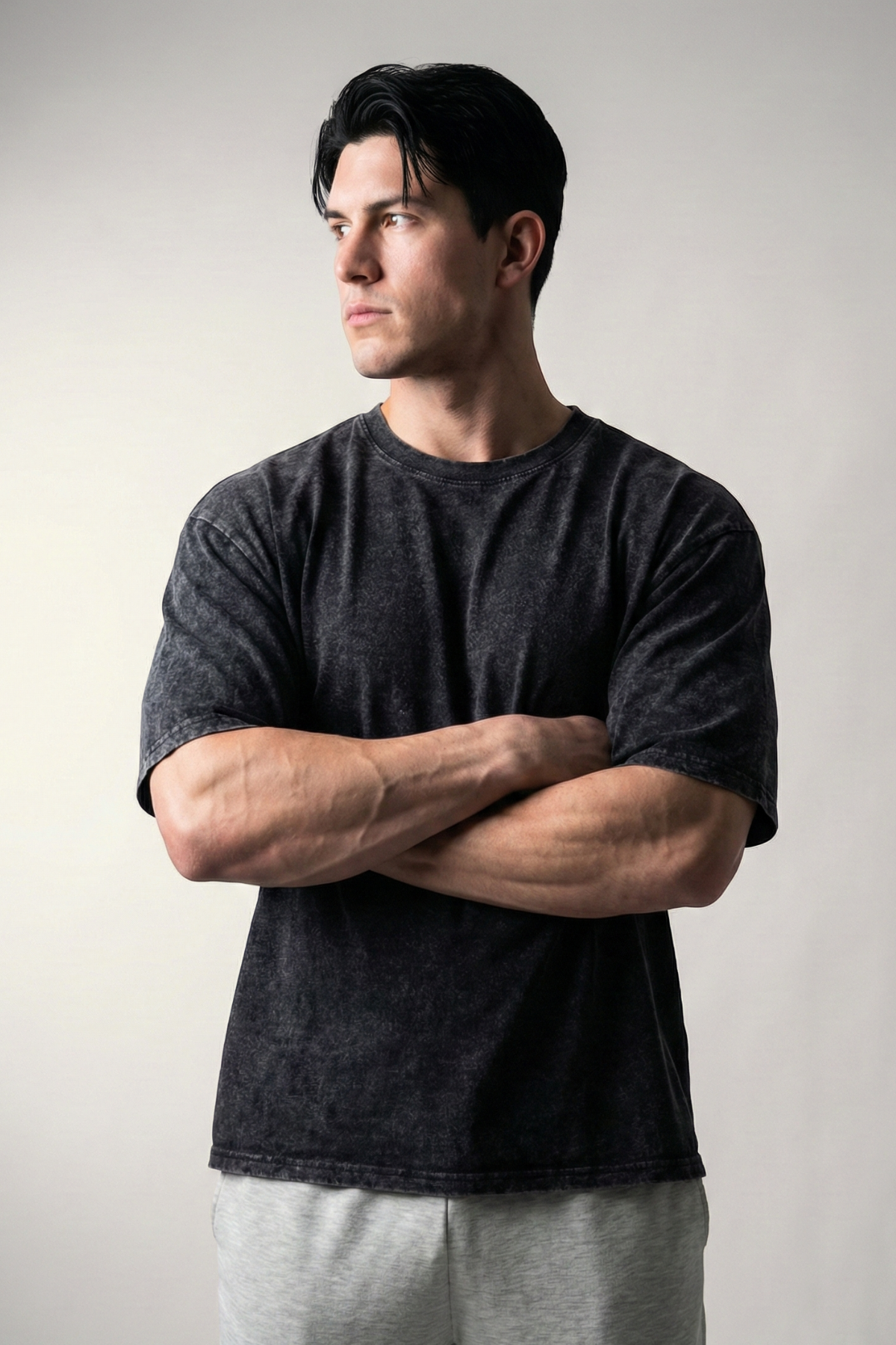 VILLIAN | OVERSIZED ACID-WASH TEE