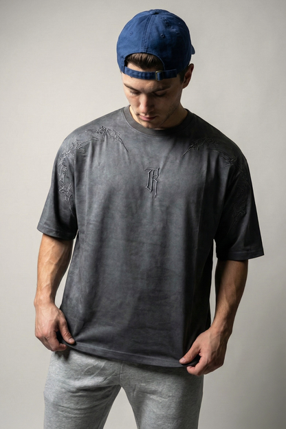 BERSERKER | EMBROIDERED OVERSIZED TEE