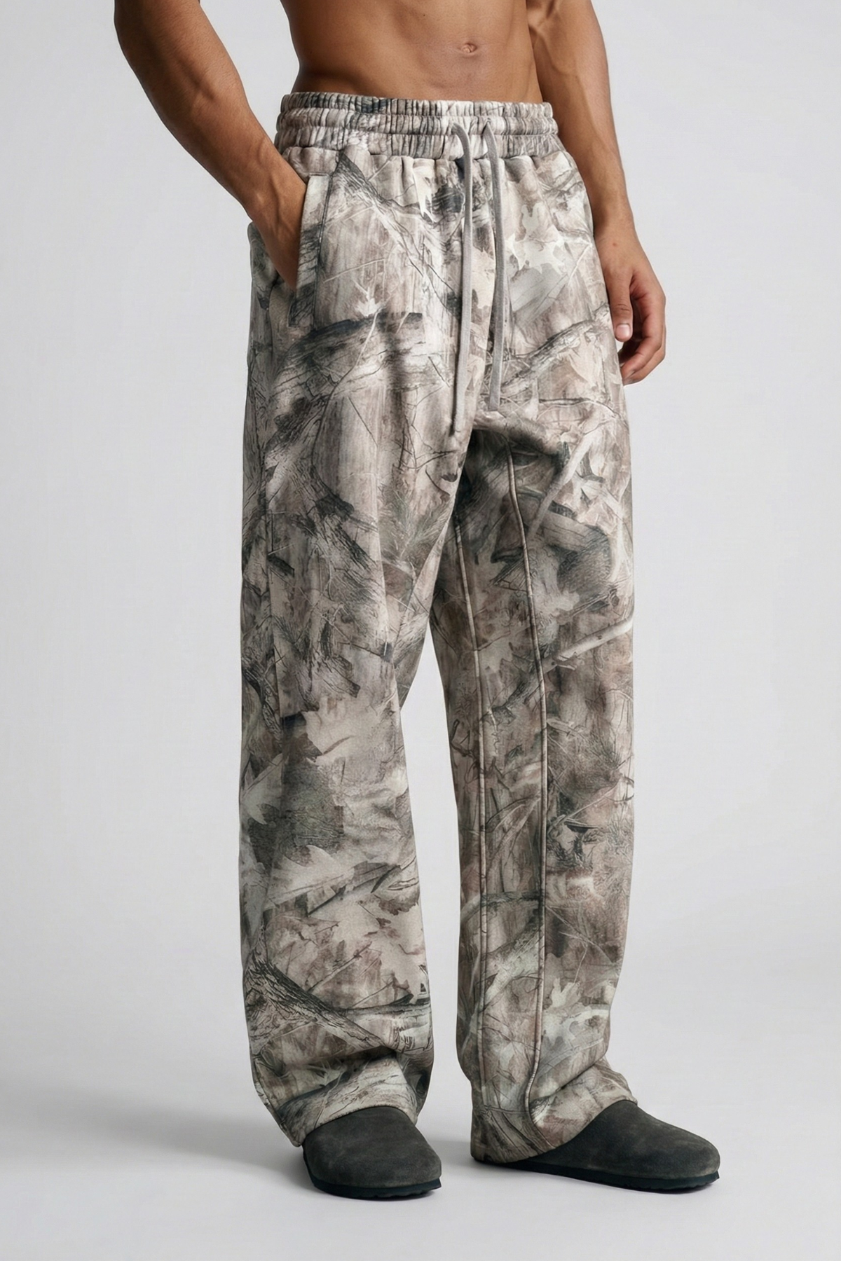 CAMO | STRAIGHT LEG SWEATPANTS