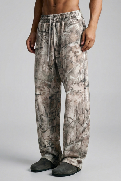 CAMO | STRAIGHT LEG SWEATPANTS