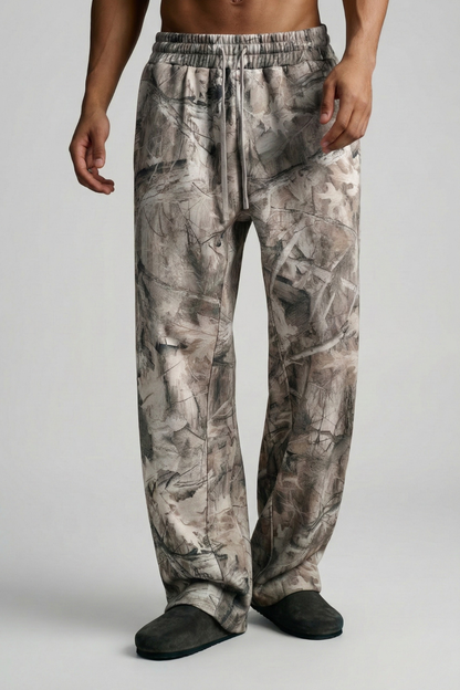 CAMO | STRAIGHT LEG SWEATPANTS
