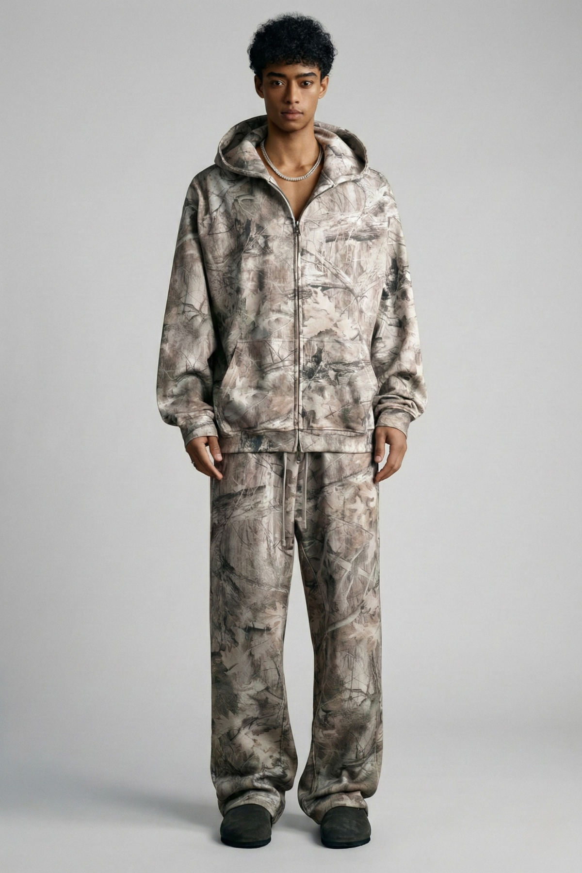 CAMO | STRAIGHT LEG SWEATPANTS