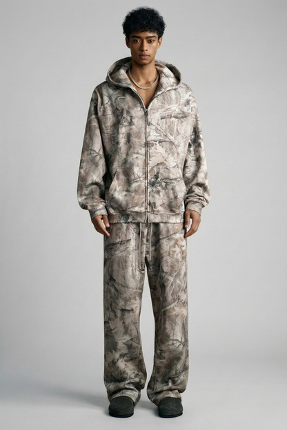 CAMO | STRAIGHT LEG SWEATPANTS