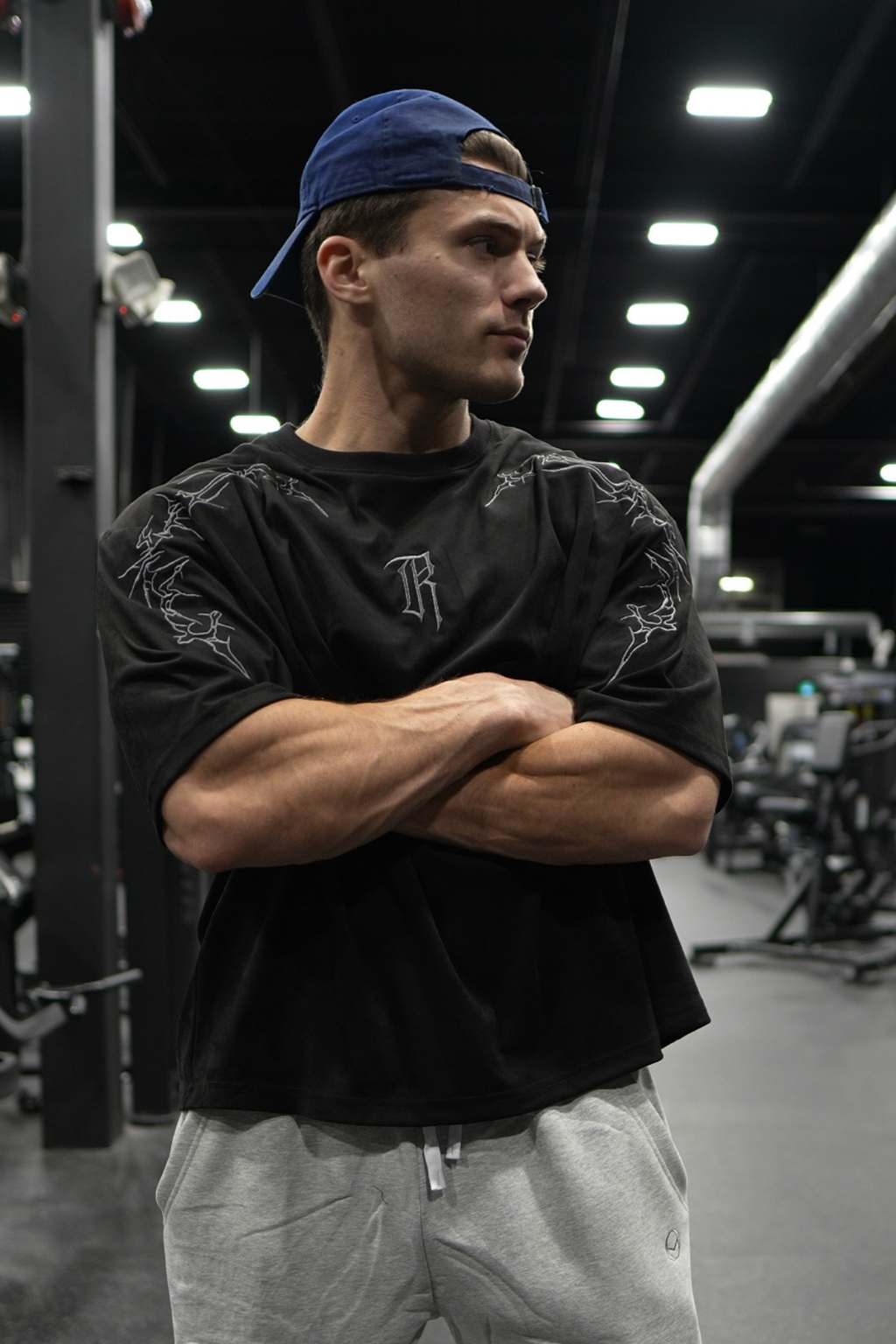 BERSERKER | EMBROIDERED OVERSIZED TEE