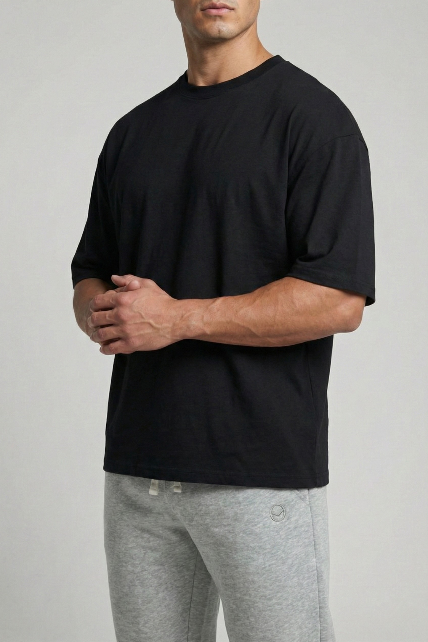 BASE | COTTON BOXY OVERSIZED TEE