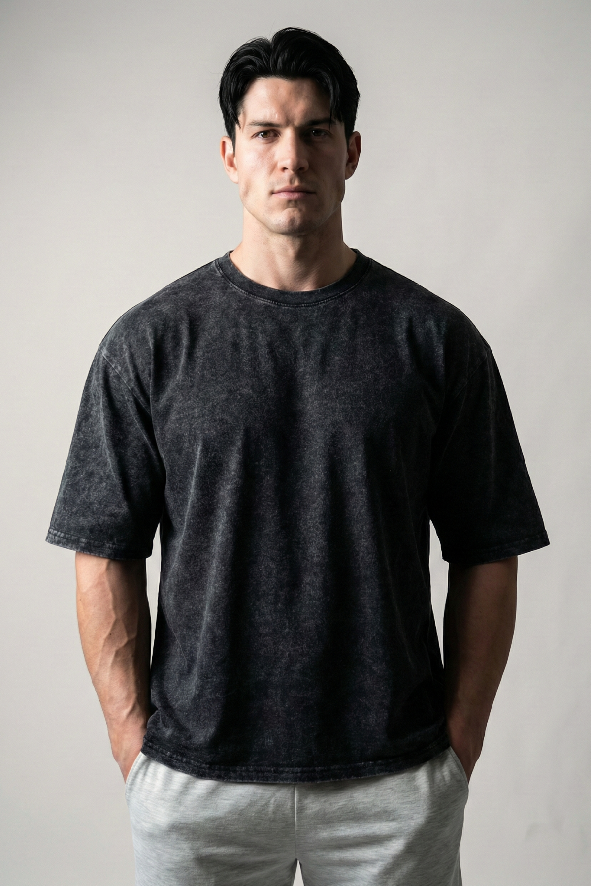 VILLIAN | OVERSIZED ACID-WASH TEE