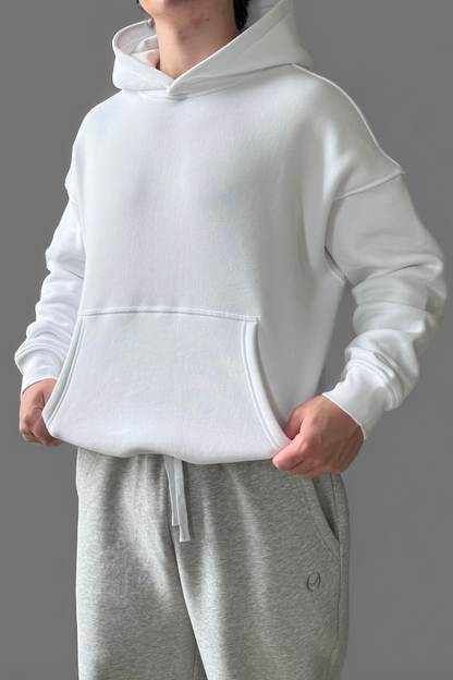 ESSENTIAL | BOXY PULLOVER HOODIE