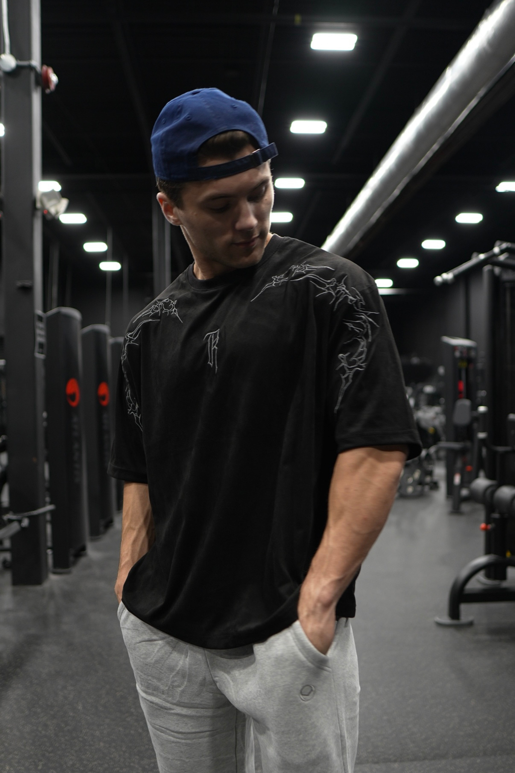 BERSERKER | EMBROIDERED OVERSIZED TEE