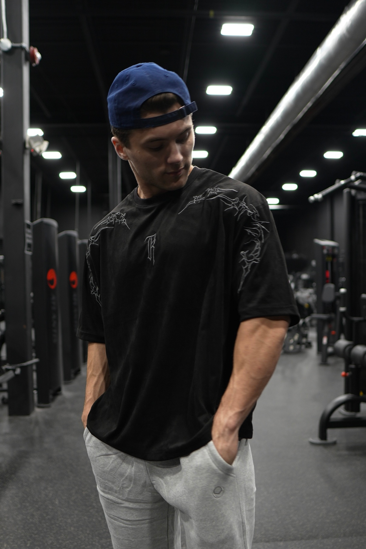 BERSERKER | EMBROIDERED OVERSIZED TEE