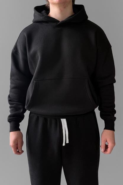 ESSENTIAL | BOXY PULLOVER HOODIE