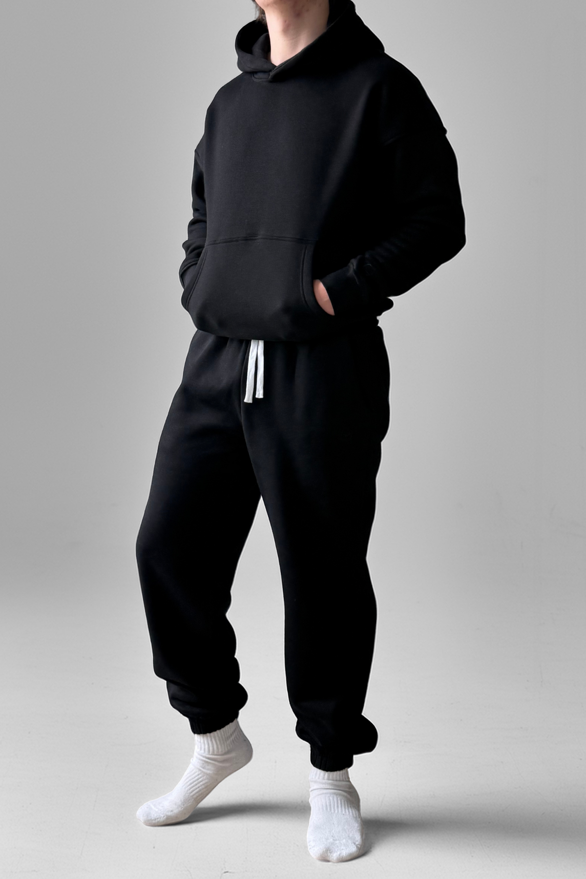 ESSENTIAL | BOXY PULLOVER HOODIE