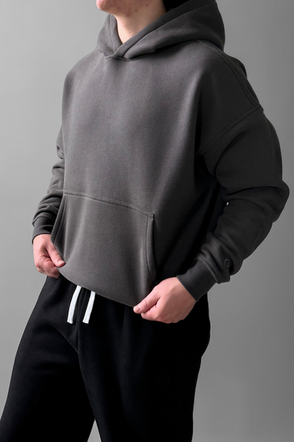 ESSENTIAL | BOXY PULLOVER HOODIE