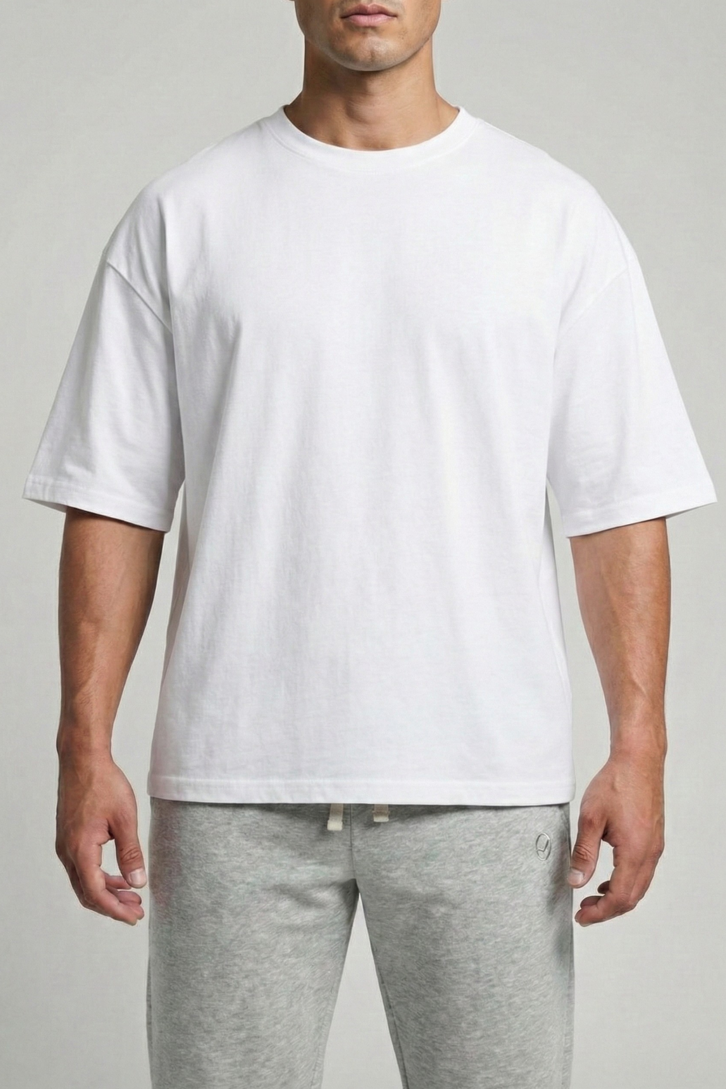 BASE | COTTON BOXY OVERSIZED TEE