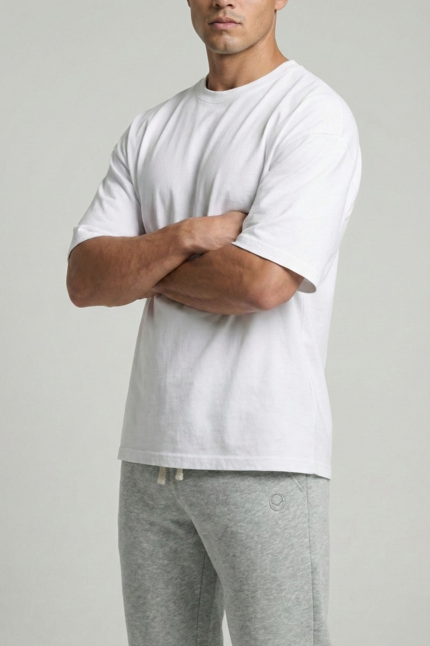 BASE | COTTON BOXY OVERSIZED TEE