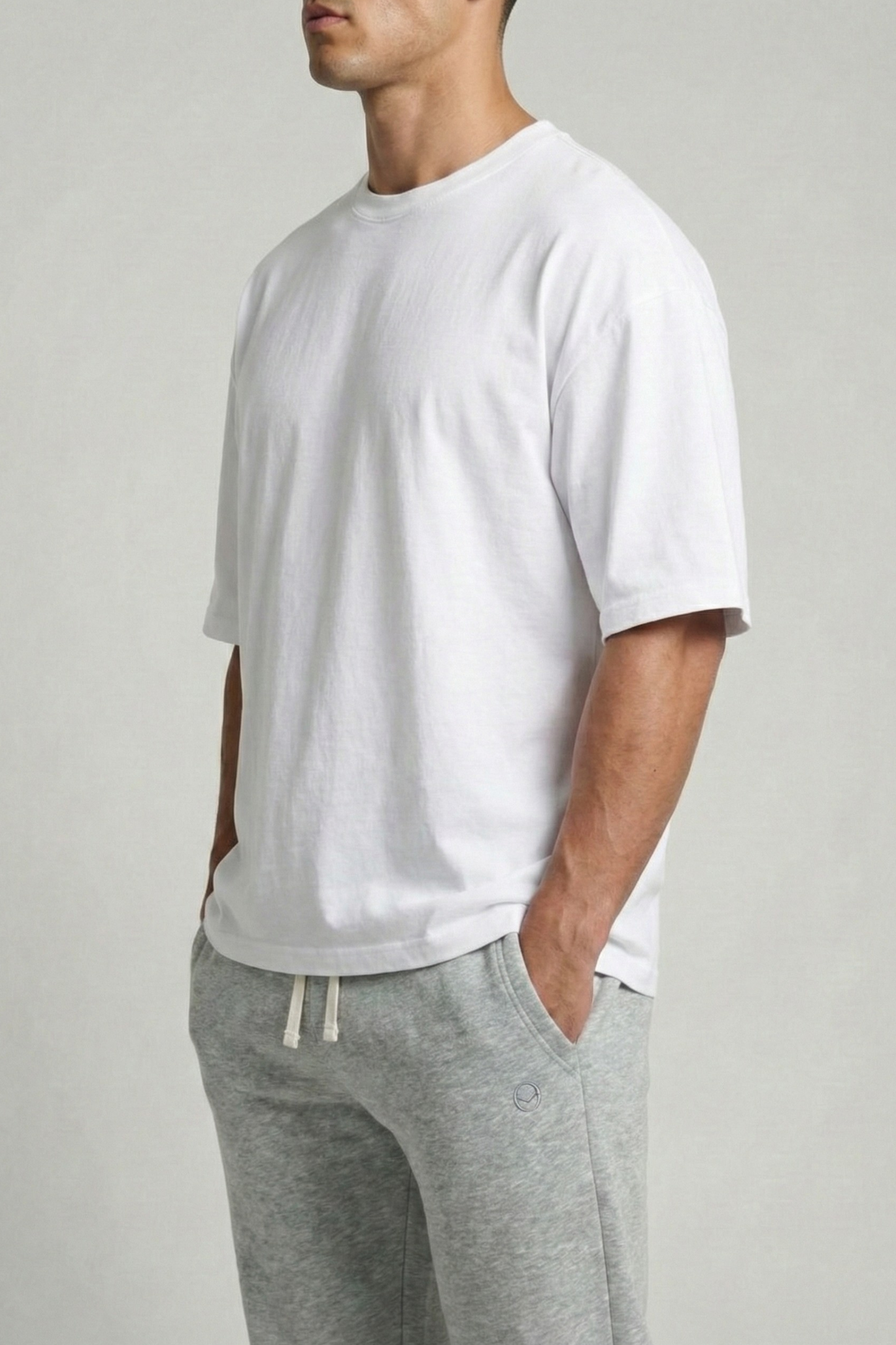 BASE | COTTON BOXY OVERSIZED TEE