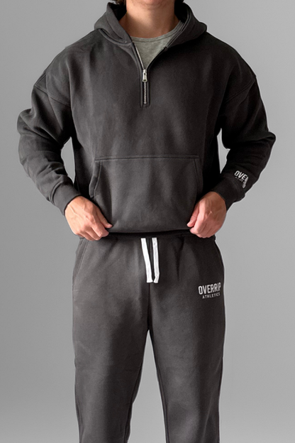 ESSENTIAL | BOXY QUARTER-ZIP HOODIE