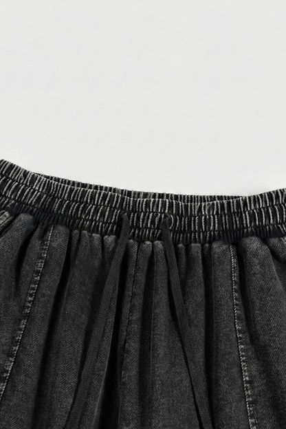 ASH | ACID-WASH BARREL SWEATPANTS