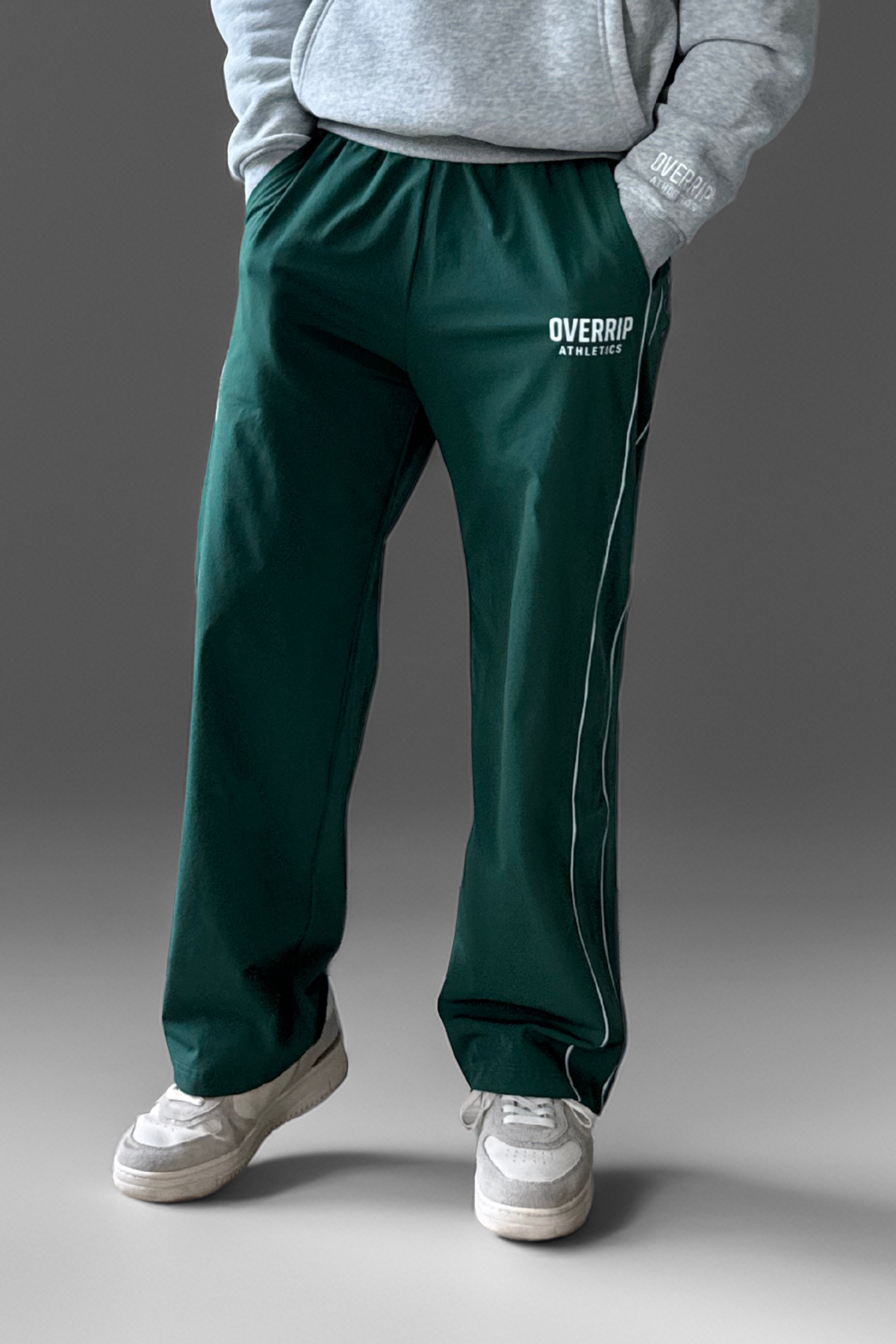 TREK | WIDE-LEG TRACK PANTS