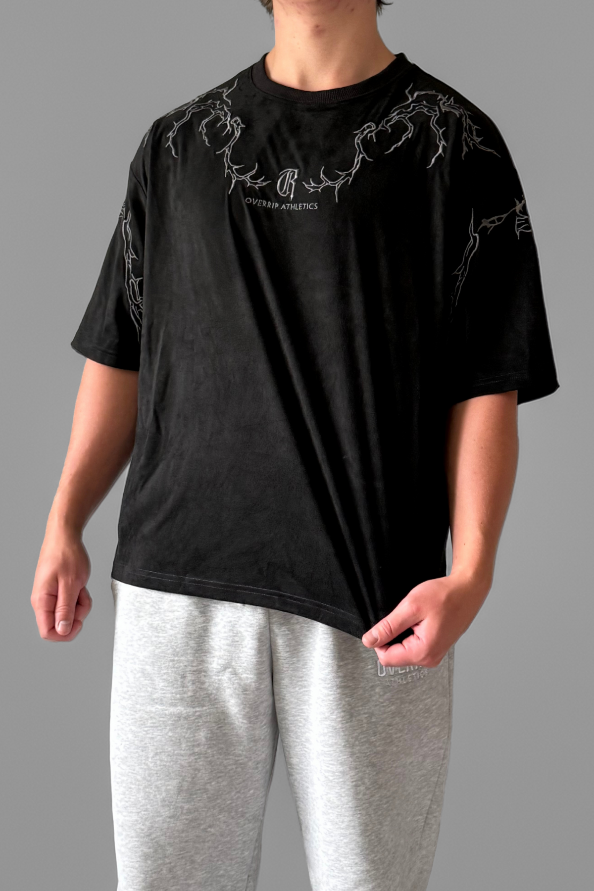 REAPER | EMBROIDERED OVERSIZED TEE