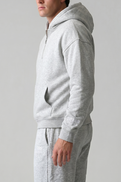ESSENTIAL | BOXY QUARTER-ZIP HOODIE
