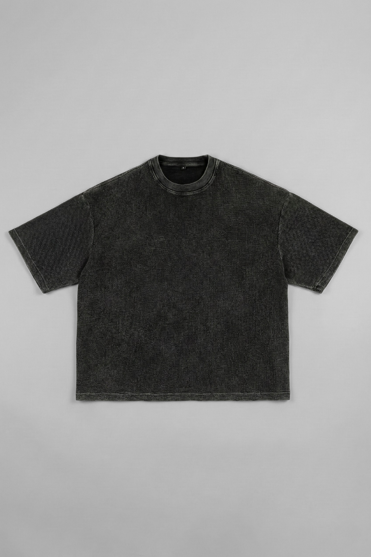 FRACTURE | WAFFLE-KNIT OVERSIZED TEE