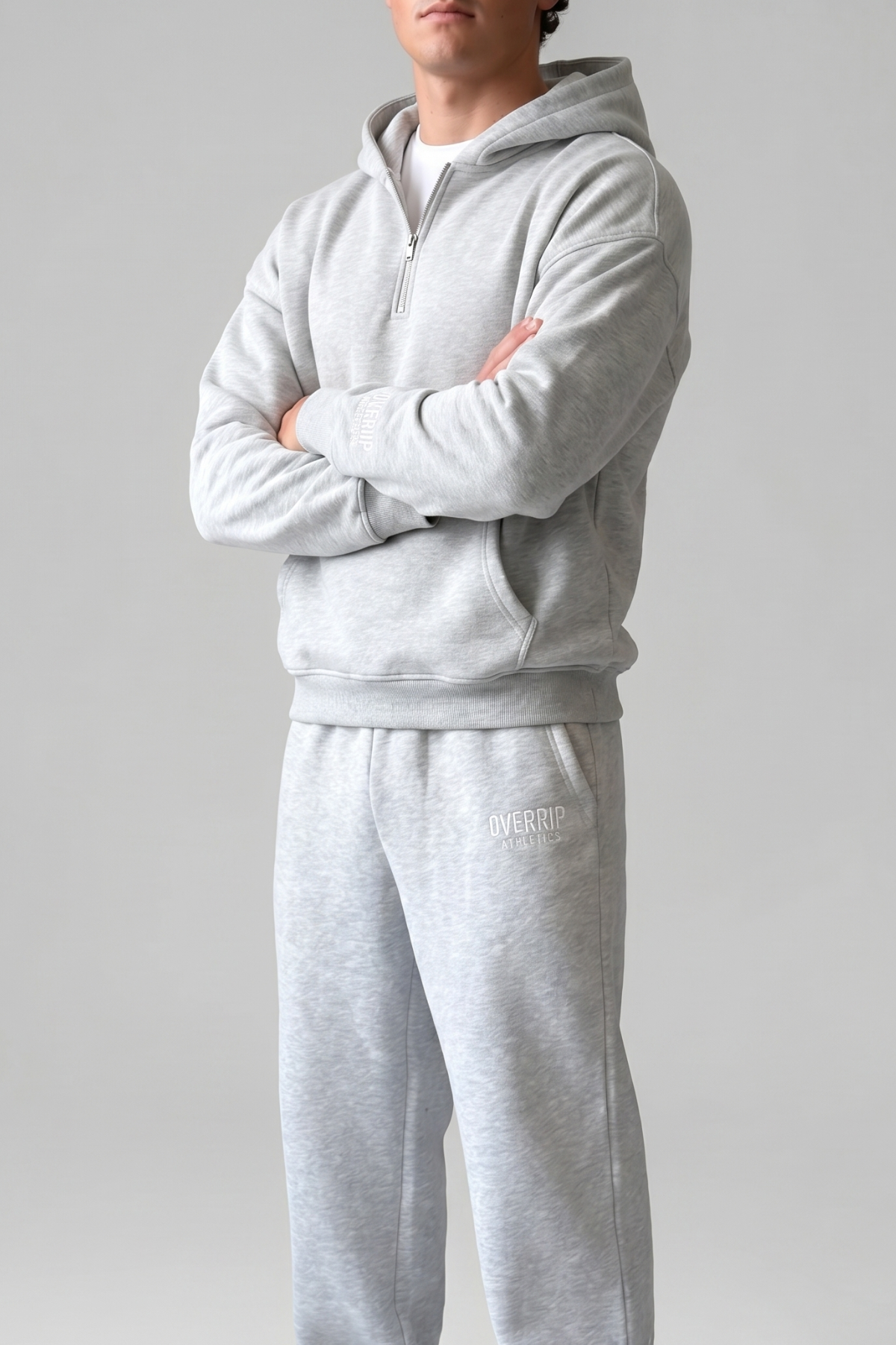 ESSENTIAL | BOXY QUARTER-ZIP HOODIE