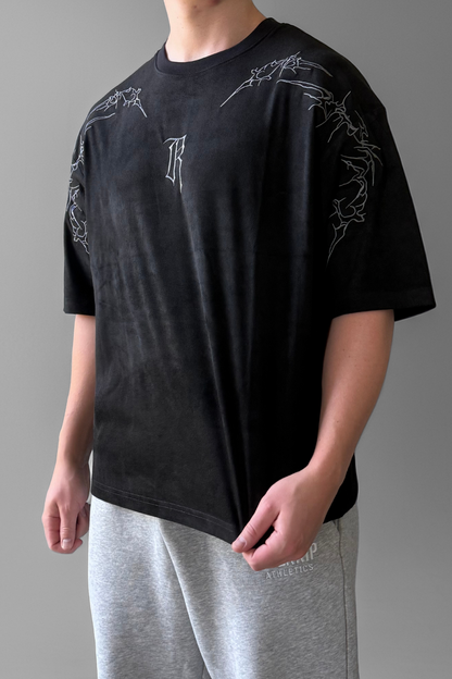 BERSERKER | EMBROIDERED OVERSIZED TEE