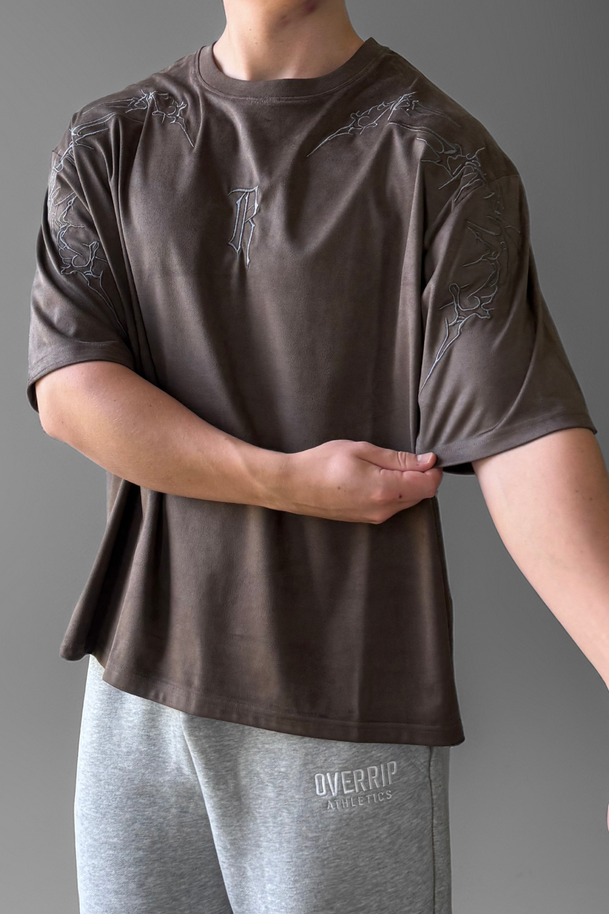 BERSERKER | EMBROIDERED OVERSIZED TEE