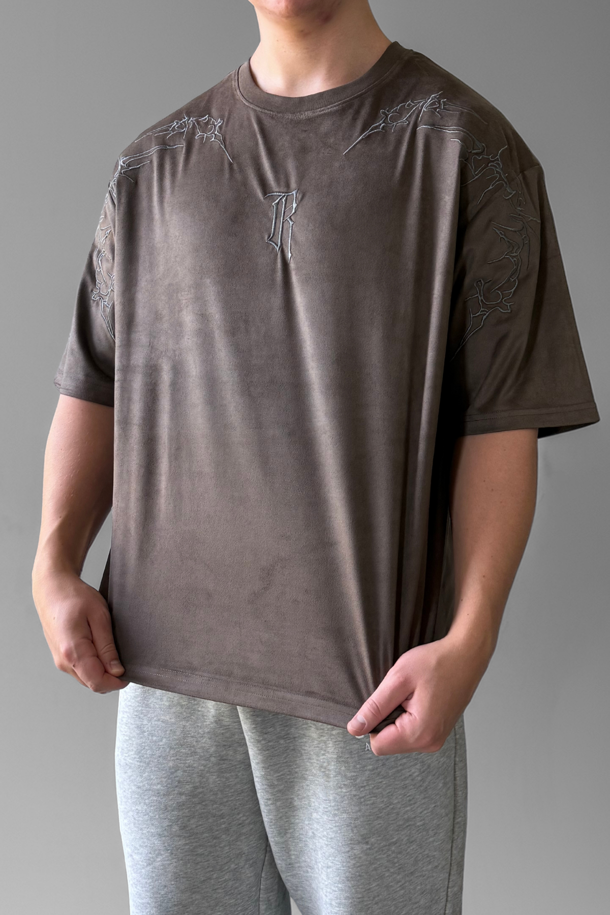 BERSERKER | EMBROIDERED OVERSIZED TEE