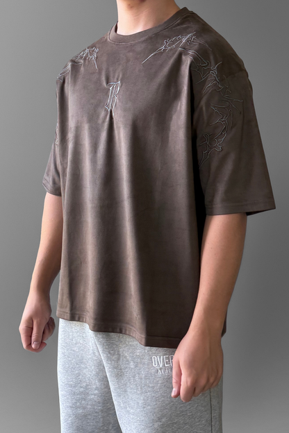 BERSERKER | EMBROIDERED OVERSIZED TEE