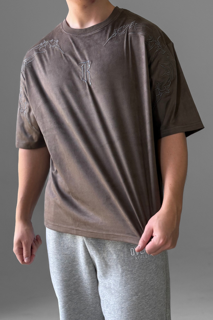 BERSERKER | EMBROIDERED OVERSIZED TEE