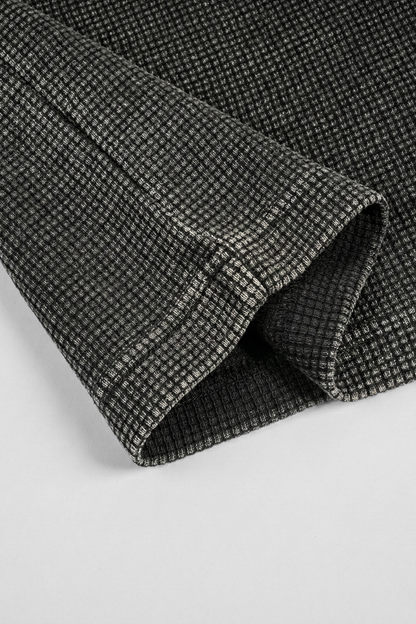 FRACTURE | WAFFLE-KNIT OVERSIZED TEE