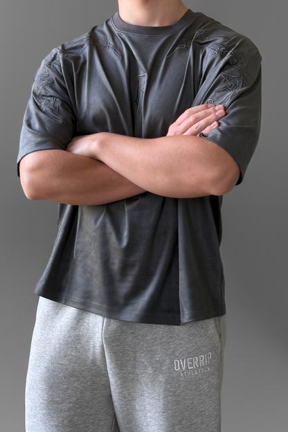 BERSERKER | EMBROIDERED OVERSIZED TEE